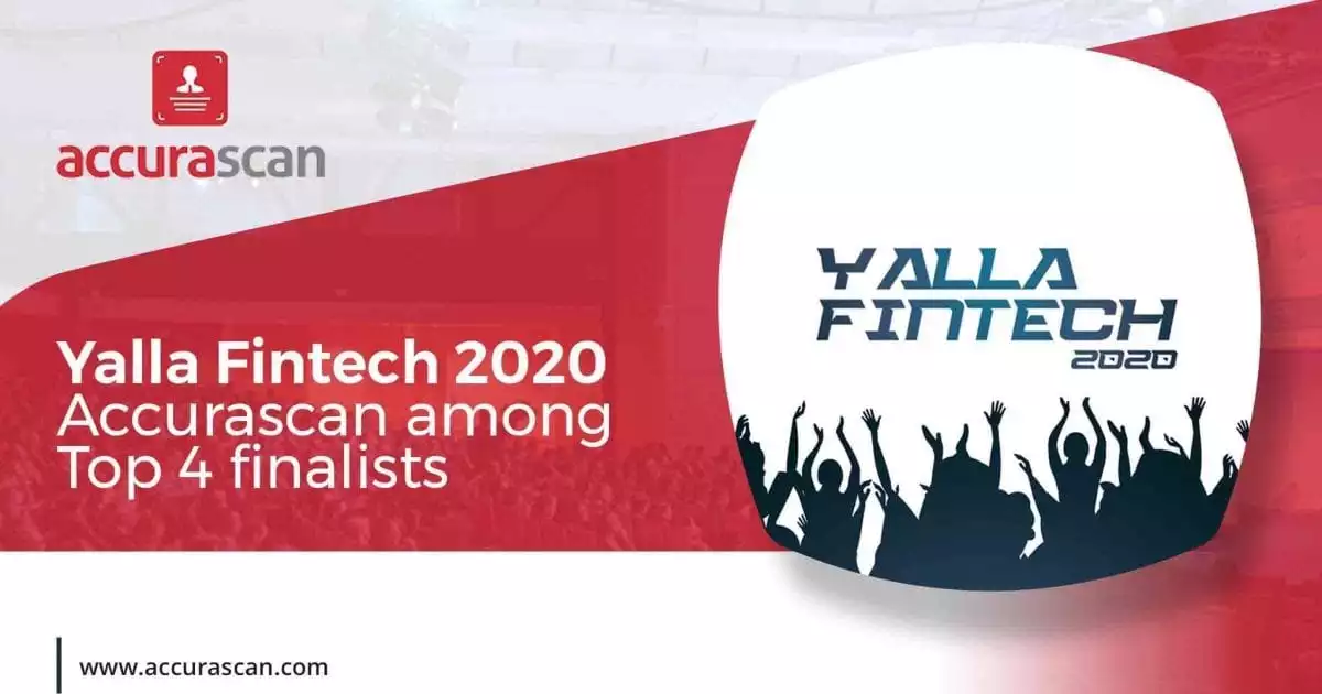 Yalla Fintech 2020 – Accurascan among Top 4 Finalists