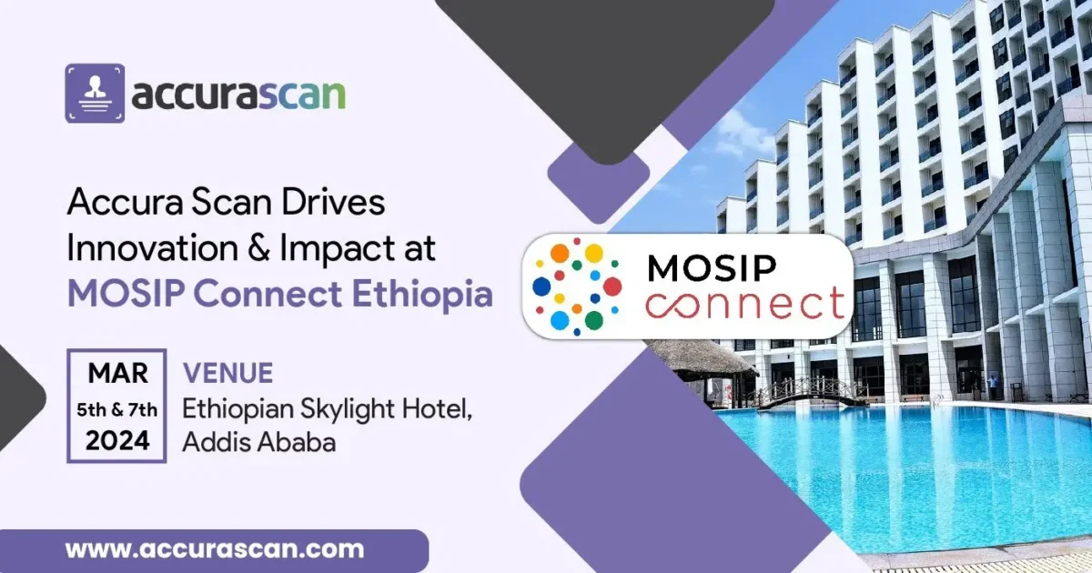 Accura Scan Drives Innovation & Impact at Mosip Connect Ethiopia